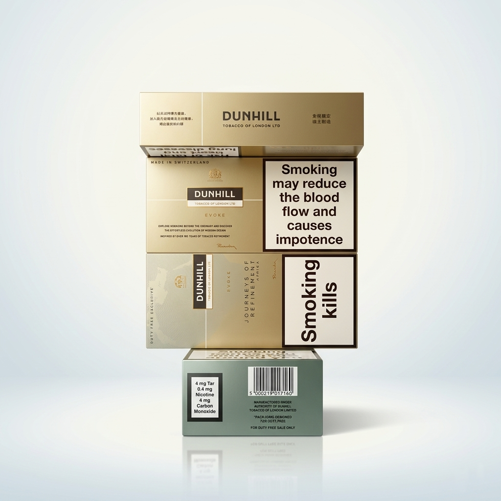 Dunhill Evoke Cigarette – Premium Super Slim Light Blend