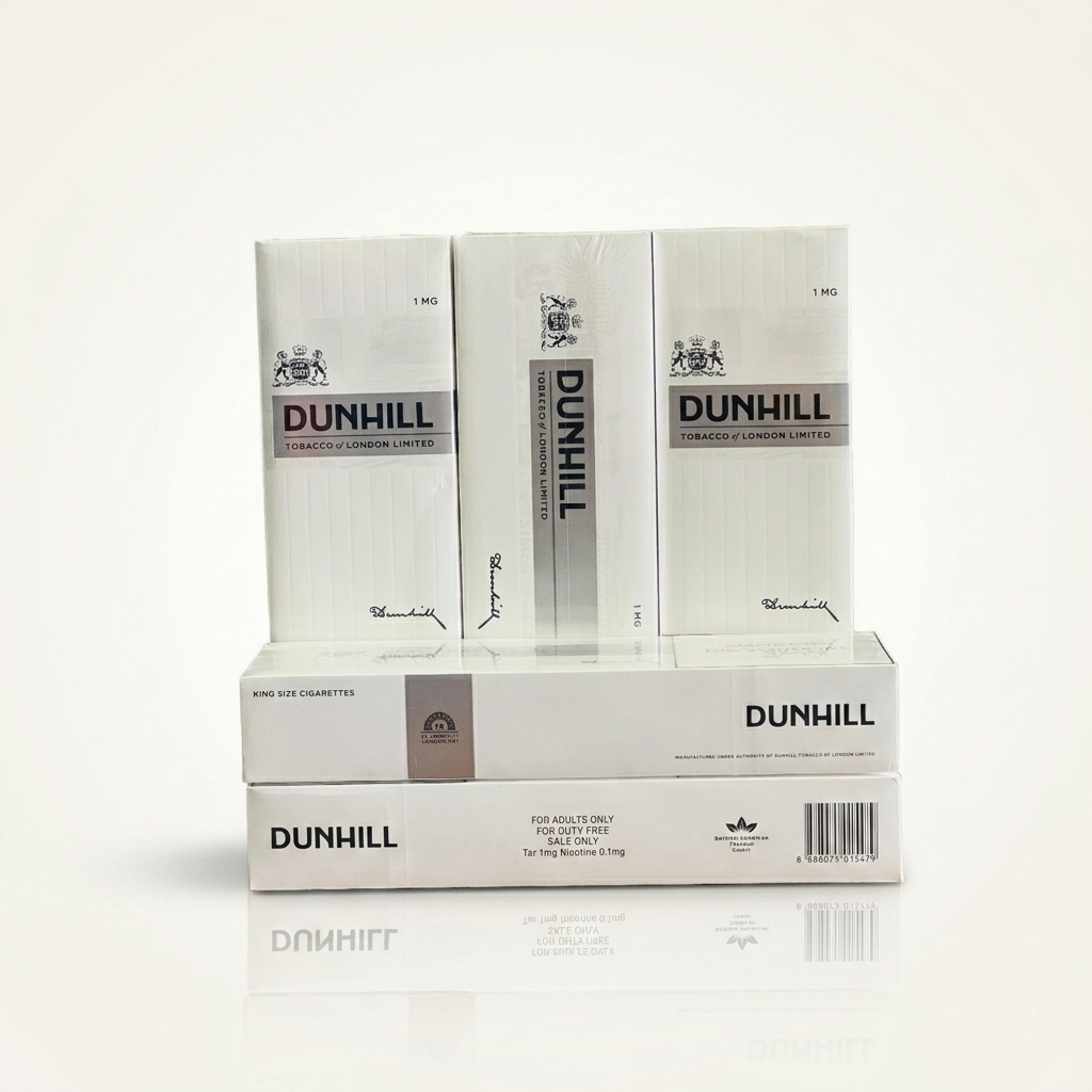Dunhill White Cigarette – 1mg Tar – 20 Sticks Pack