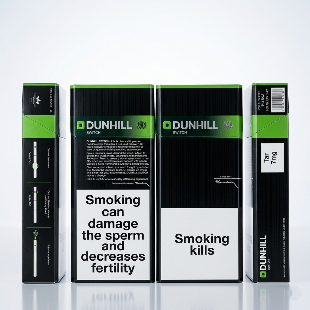 Dunhill Switch Cigarette – Tar 7mg – 20 Sticks Pack