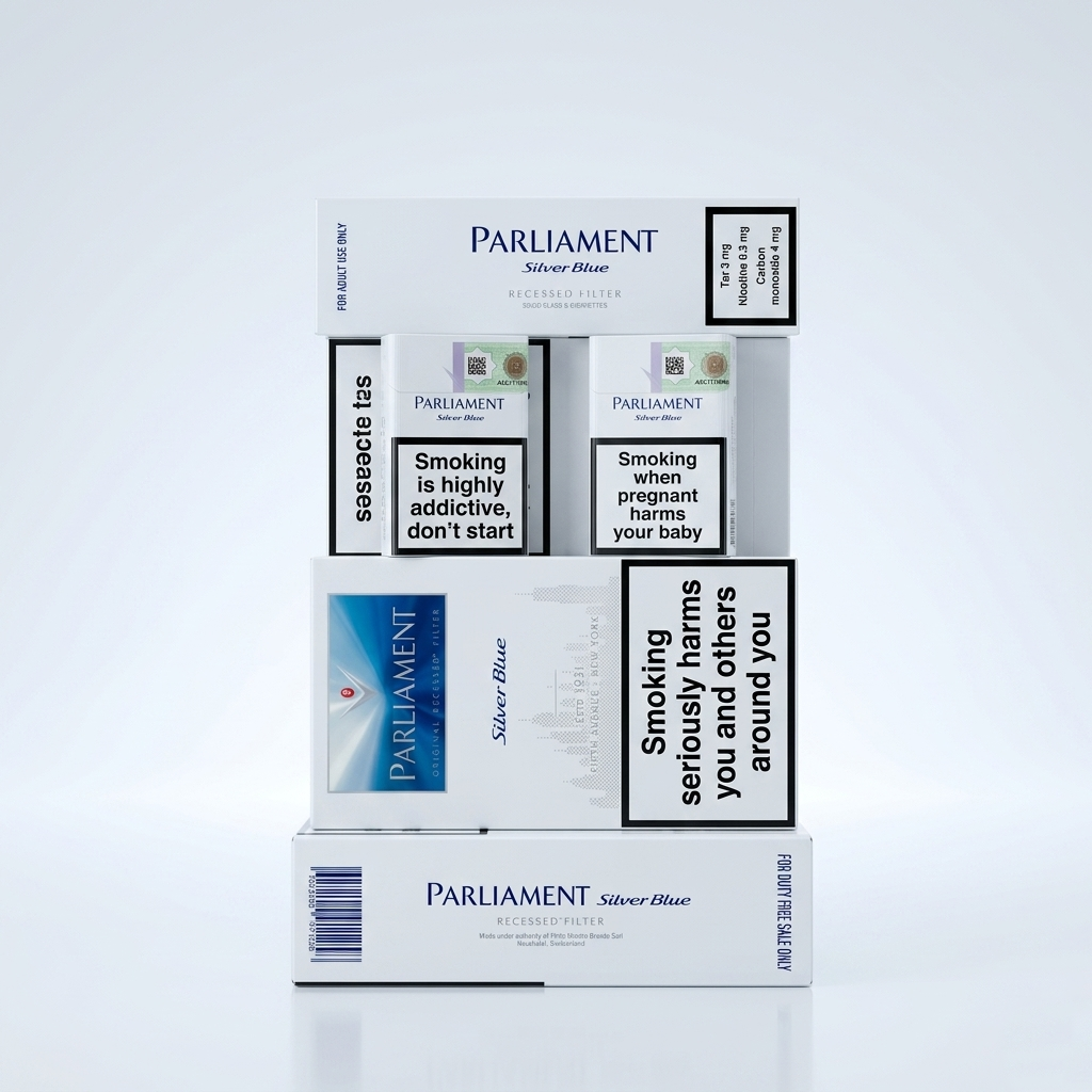 Parliament Silver Blue Cigarette – 20 Sticks Pack