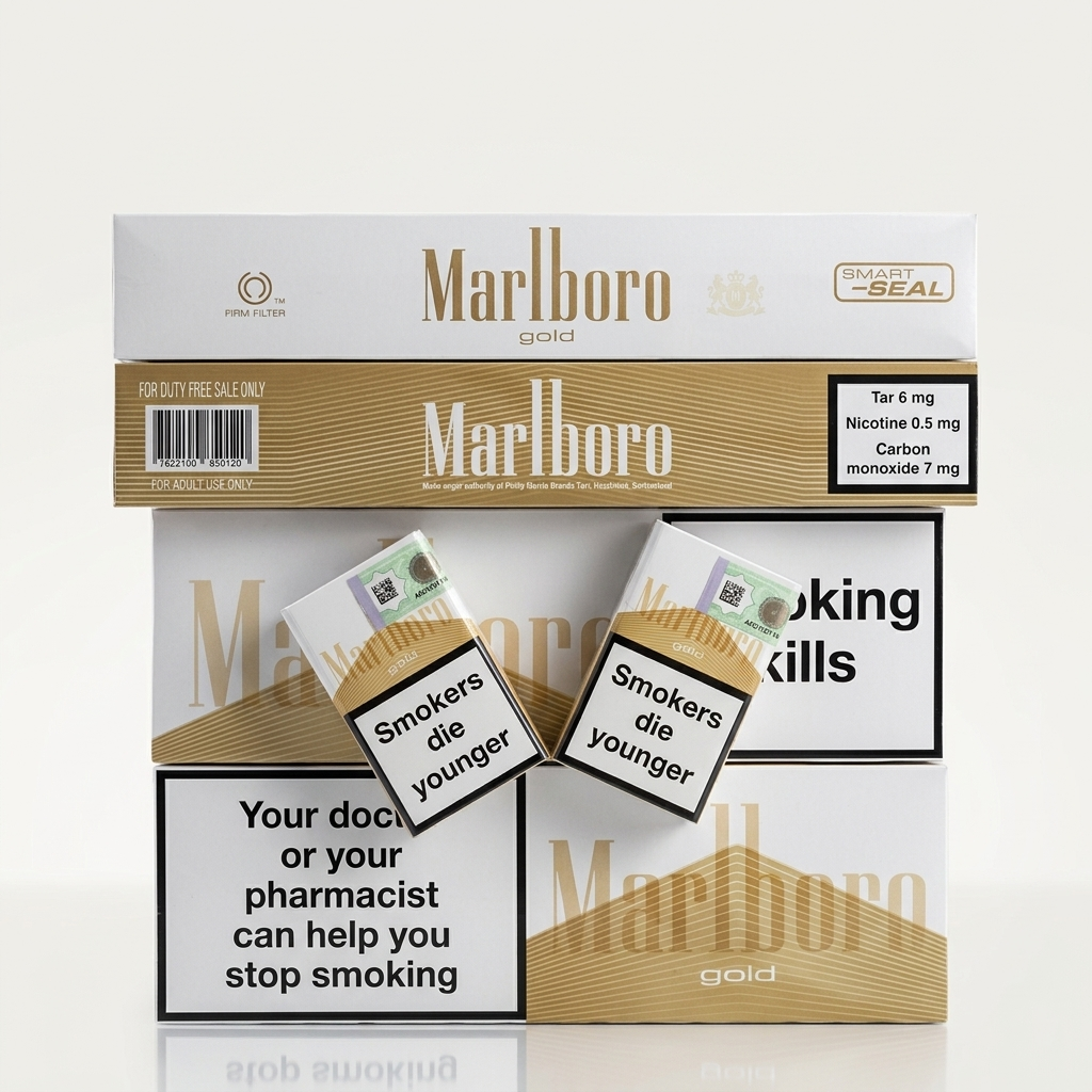 Marlboro Gold Cigarette – 20 Sticks Pack