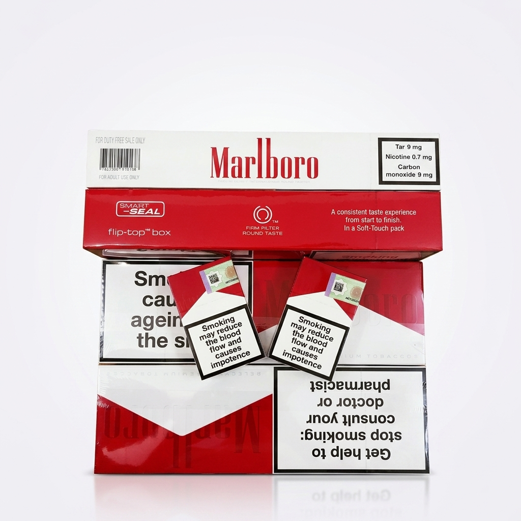 Marlboro Red Cigarettes – Premium Quality Tobacco Pack