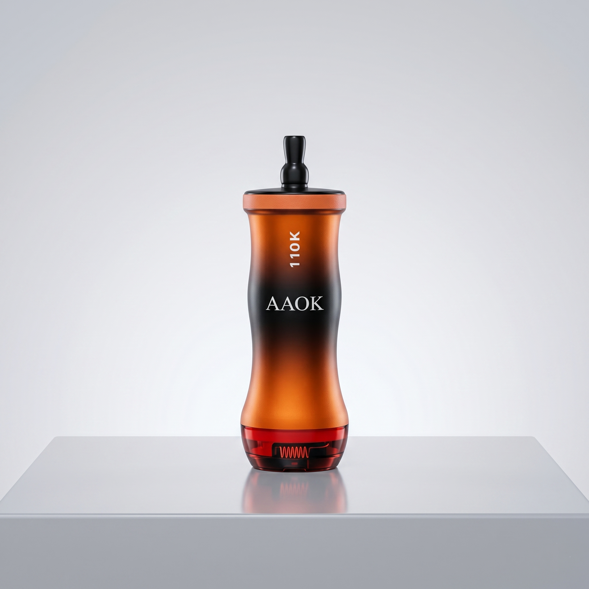 AAOK Electronic Hookah H159-110K Puffs Peach Ice Flavor