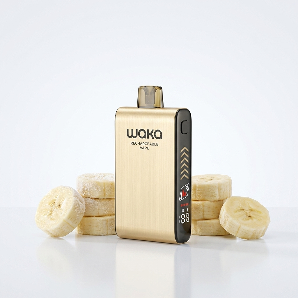 WAKA Blade 50000 Puffs 20mg Banana Ice Disposable Vape
