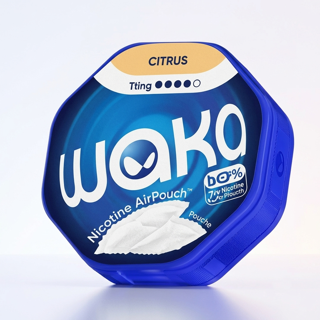 Waka Citrus 11mg Nicotine AirPouch | Bright Zesty Citrus Mild