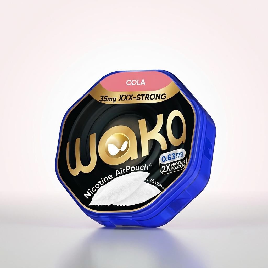 Waka Cola 35mg Nicotine AirPouch | Extremely Strong Smooth Cola