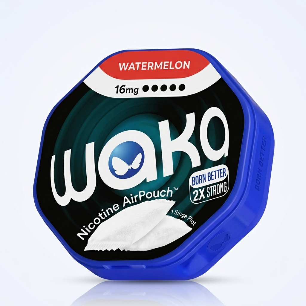 Waka Watermelon 16mg Nicotine AirPouch | Strong Sweet Juicy Watermelon